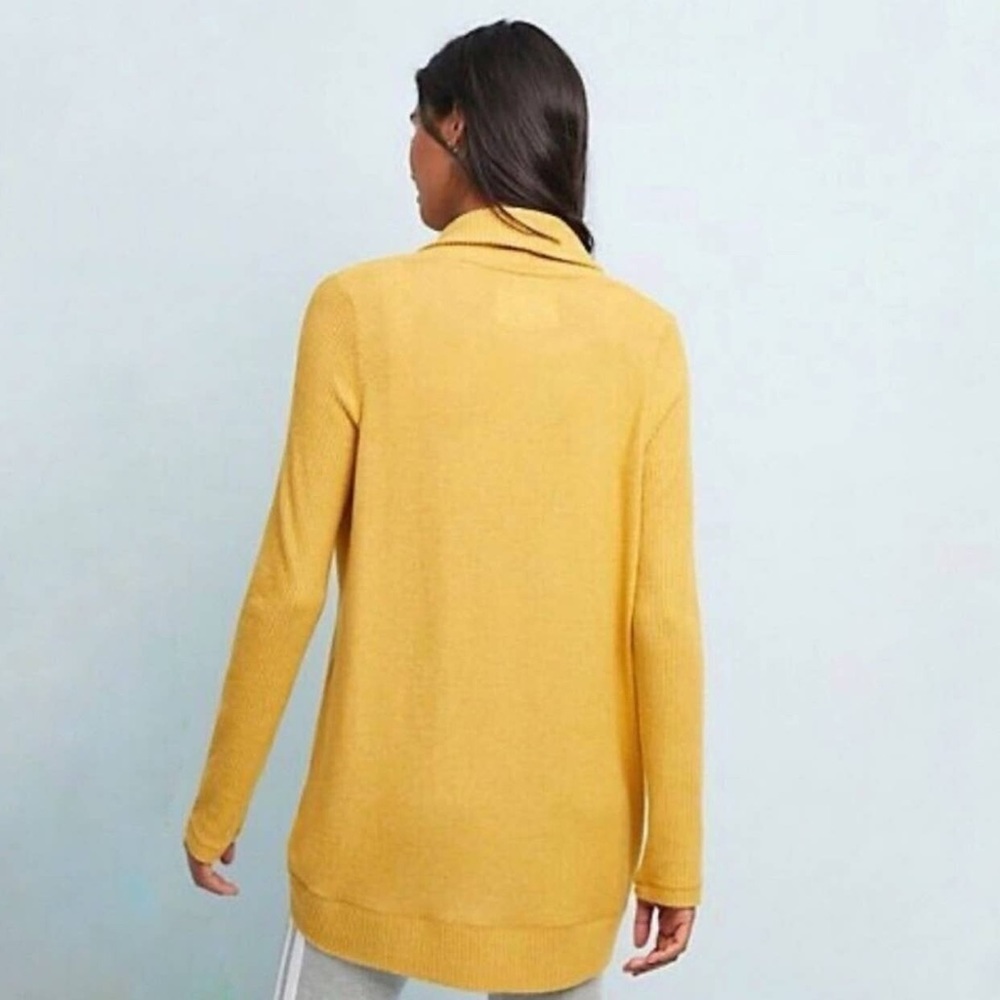 Saturday Sunday Anthropologie Alberta Brushed Fleece Cardigan - Picture 2 of 5